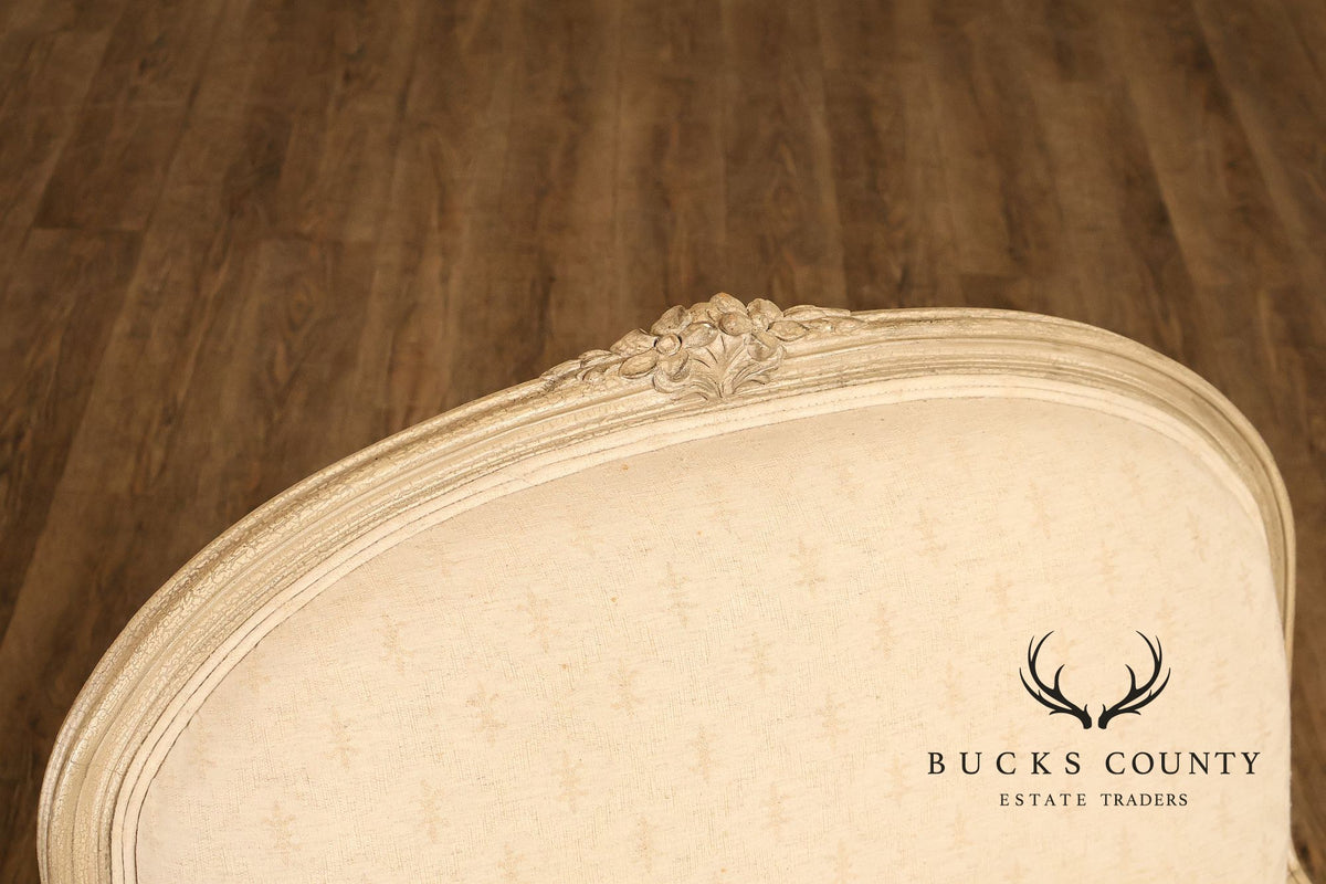 Pama Furniture Inc French Provincial Style Bergere Armchair