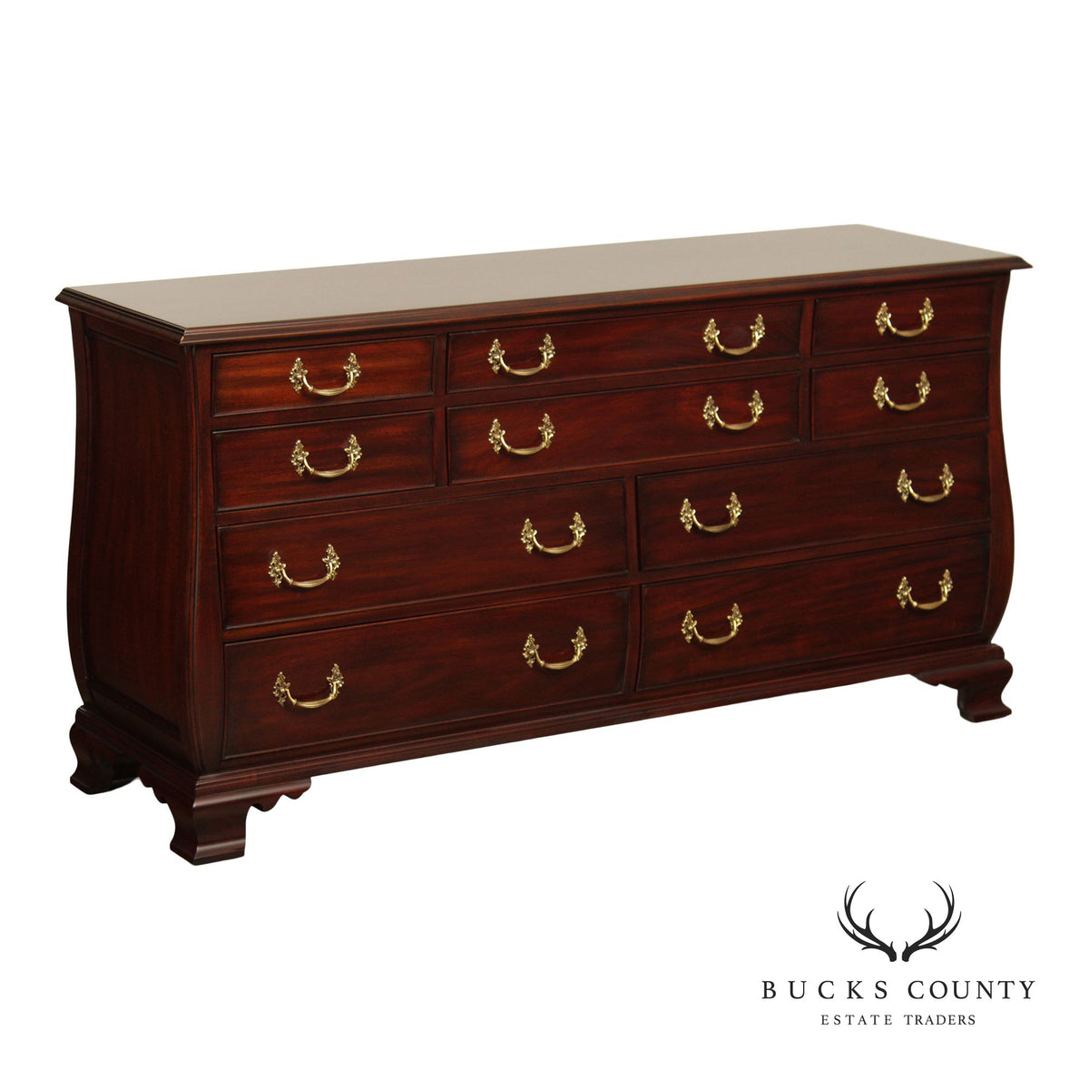 Henkel Harris Mahogany Long Dresser