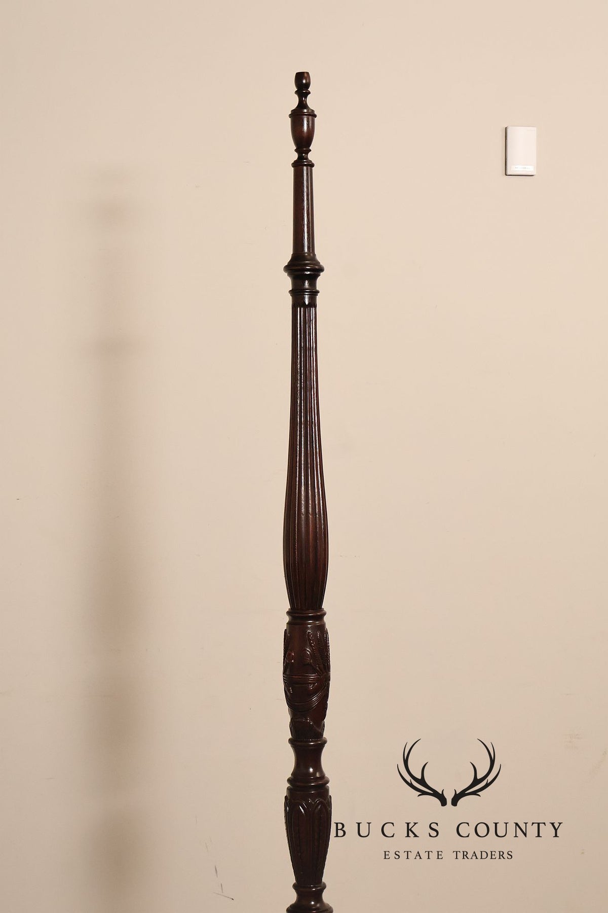 Century Furniture Claridge Collection Georgian Style Mahogany King Size Four Poster Bed