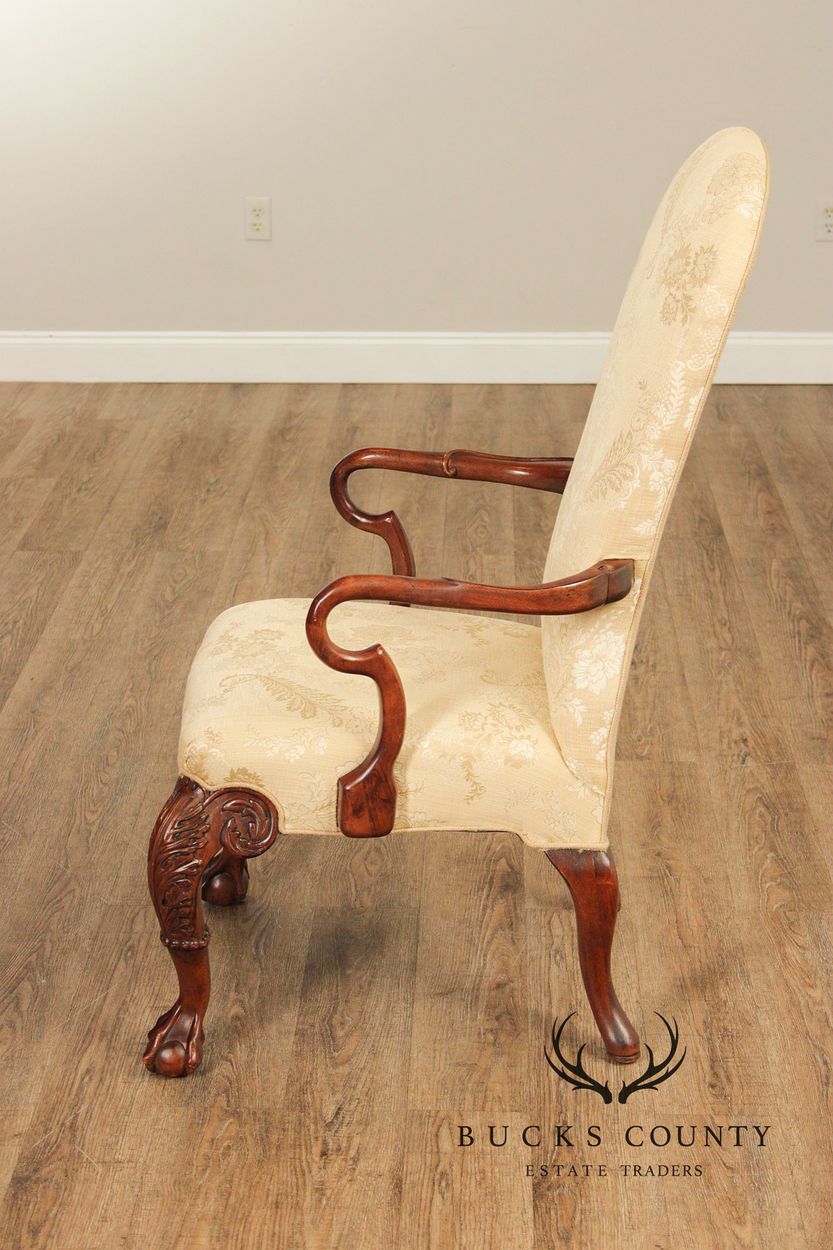 Century Furniture Georgian Style Pair of Armchairs