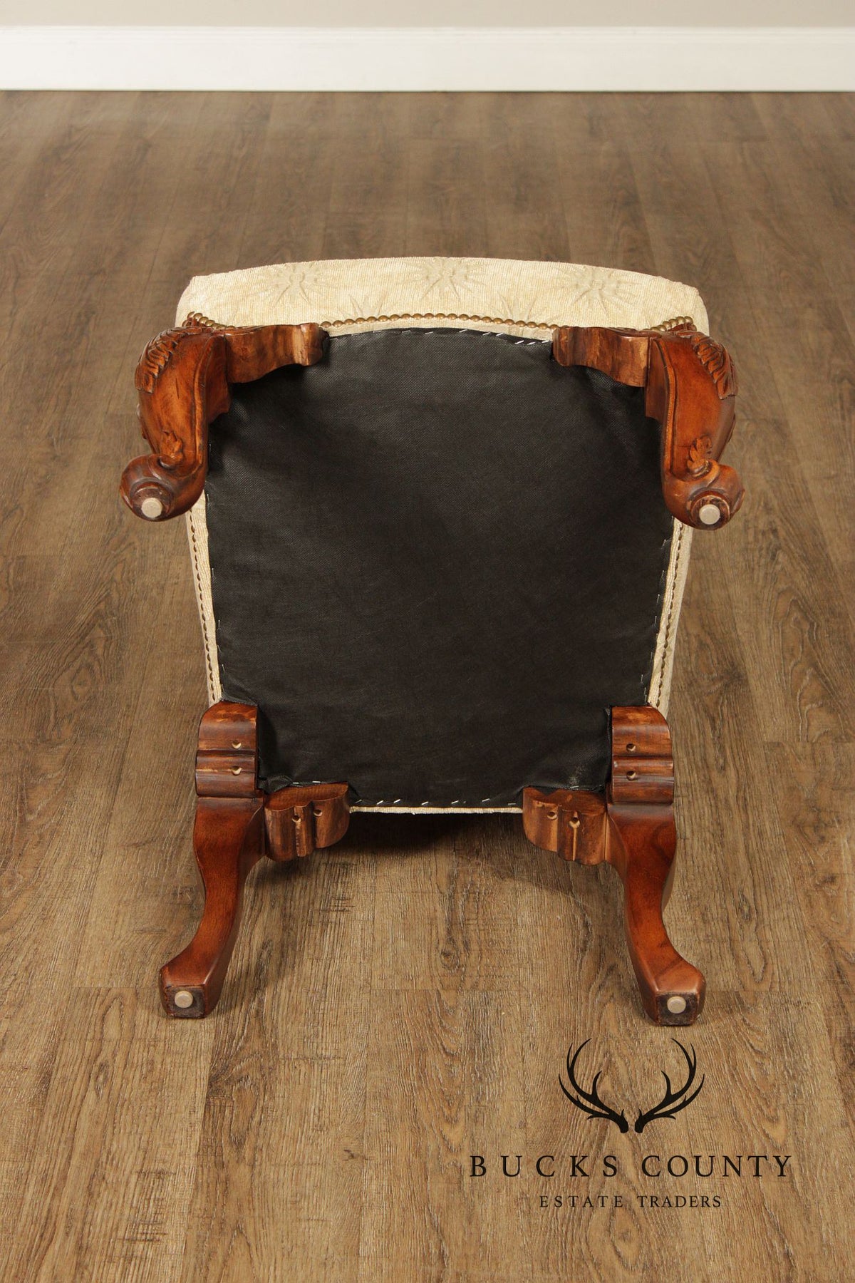 Georgian Style High-Back Mahogany Side Chair