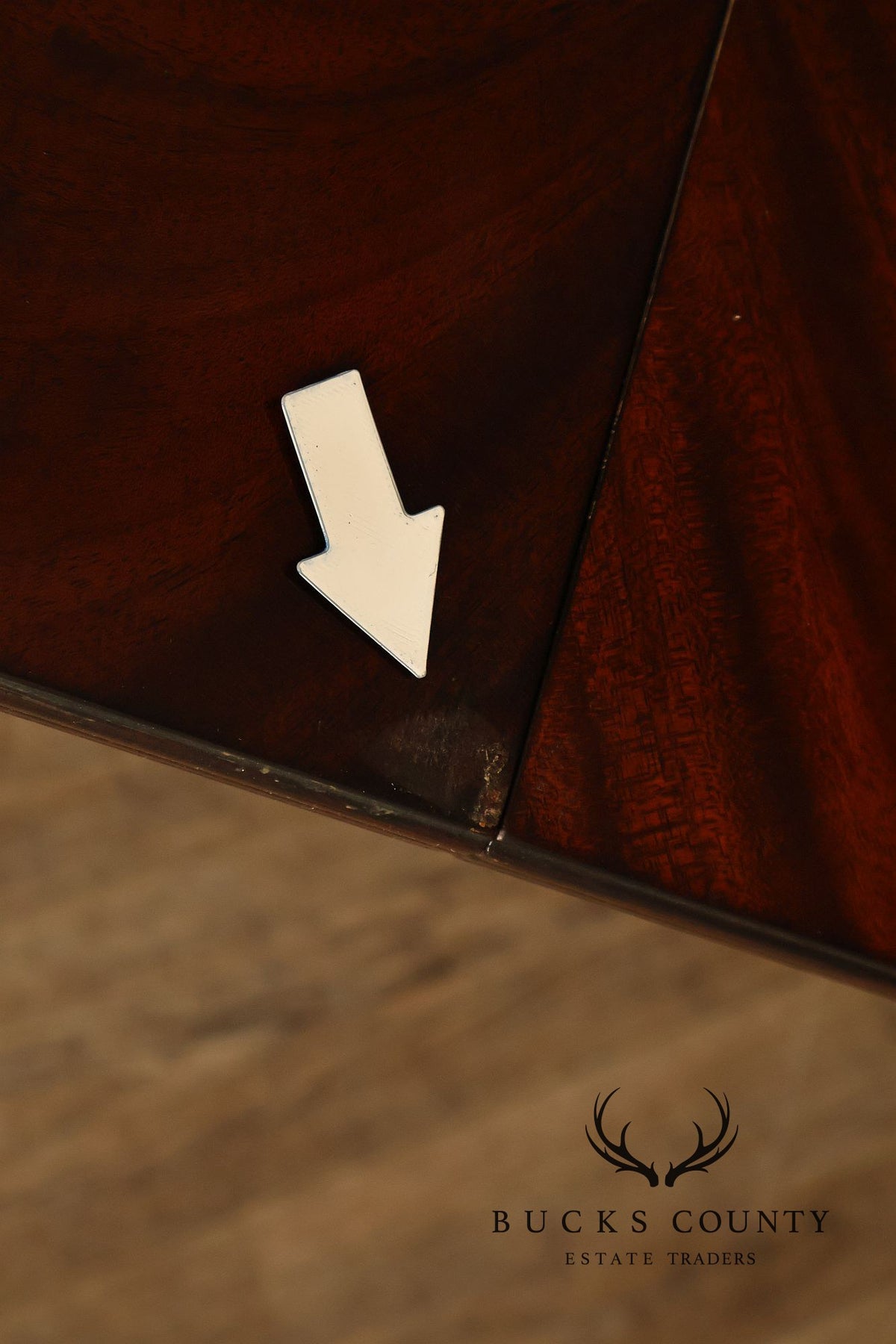 Kindel Flame Mahogany Double Pedestal Dining Table