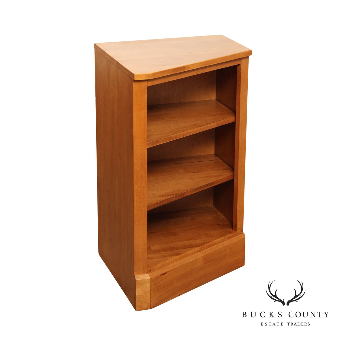 Ethan Allen 'Country Colors' Maple Corner Bookcase