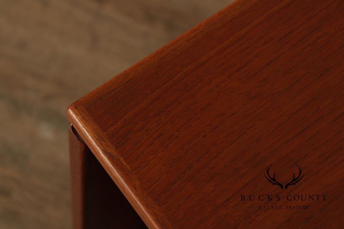 Kleppe Møbelfabrik Danish Modern Teak Drop-Leaf Dining Table