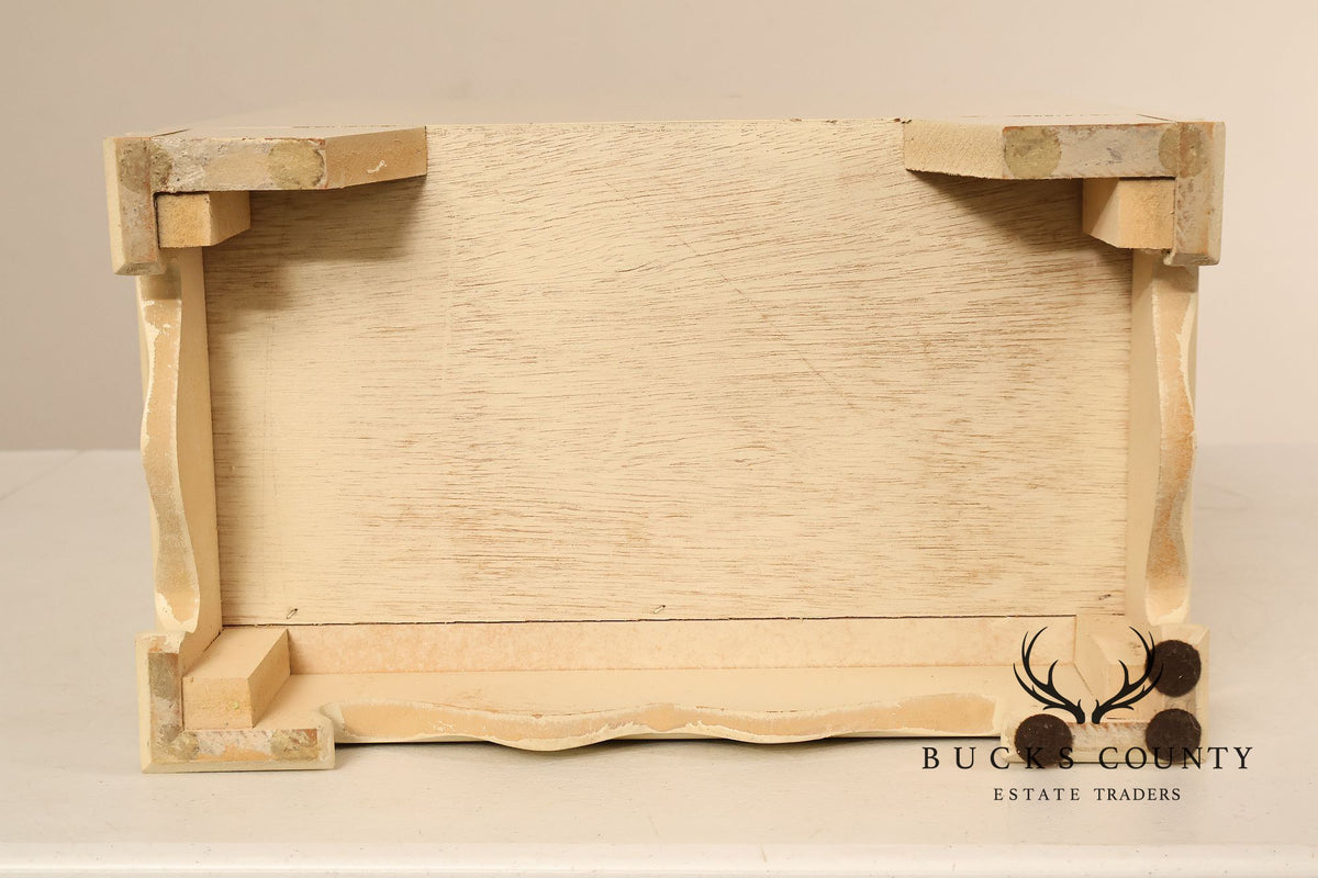 Painted Chinoiserie Style Pair Of Jewelry Chest