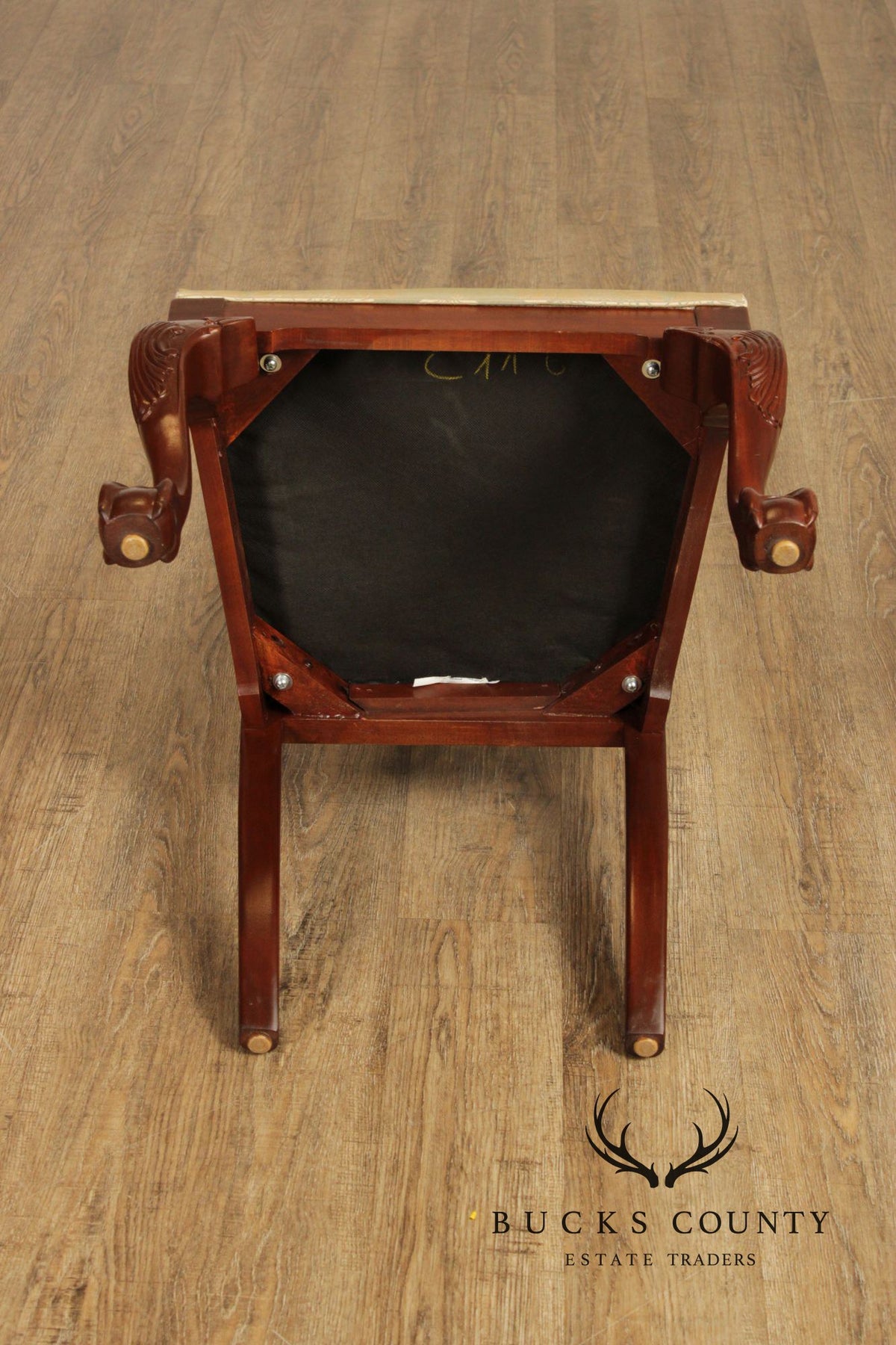 Ethan Allen 18th Century Mahogany Collection Set Of 8 Chippendale Style Dining Chairs