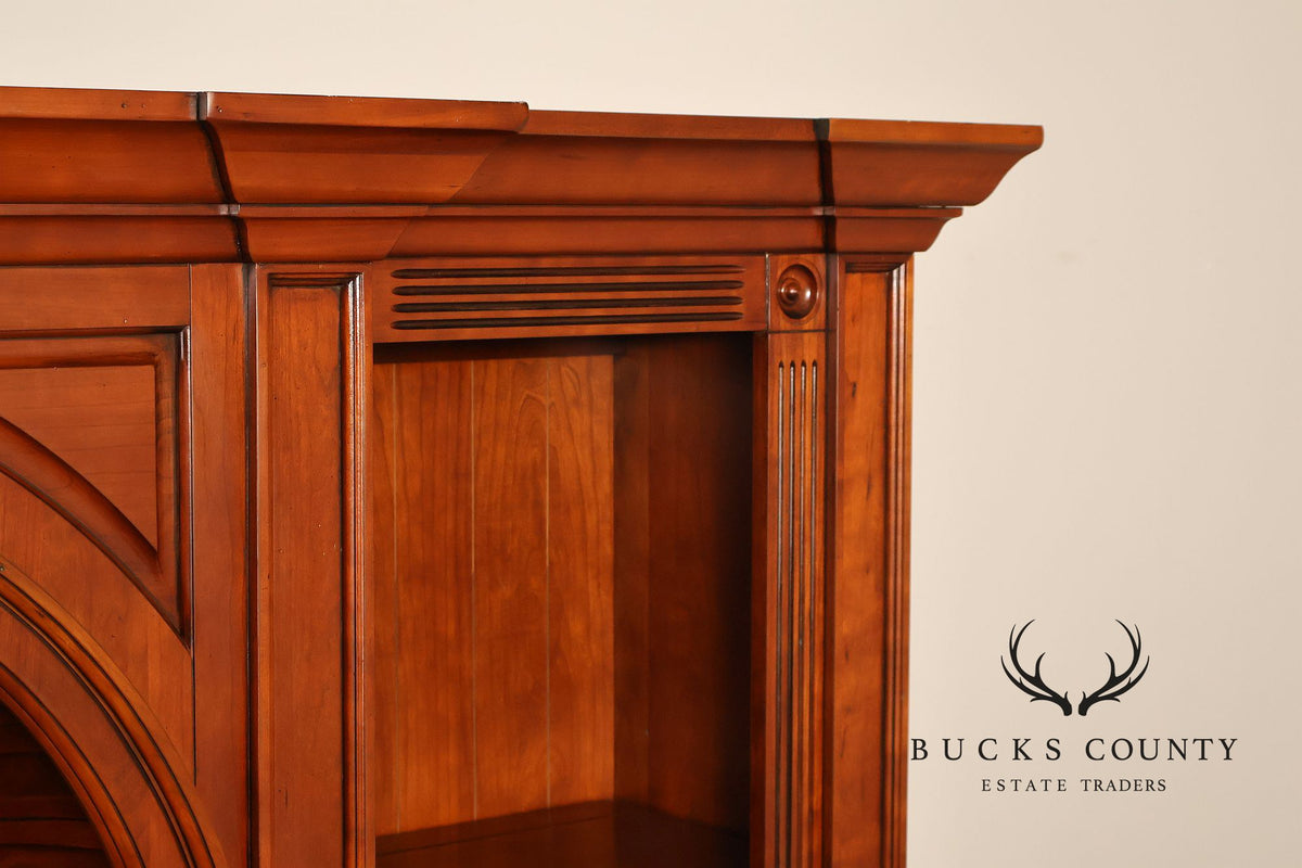 Harden Chippendale Style Cherry Library Bookcase
