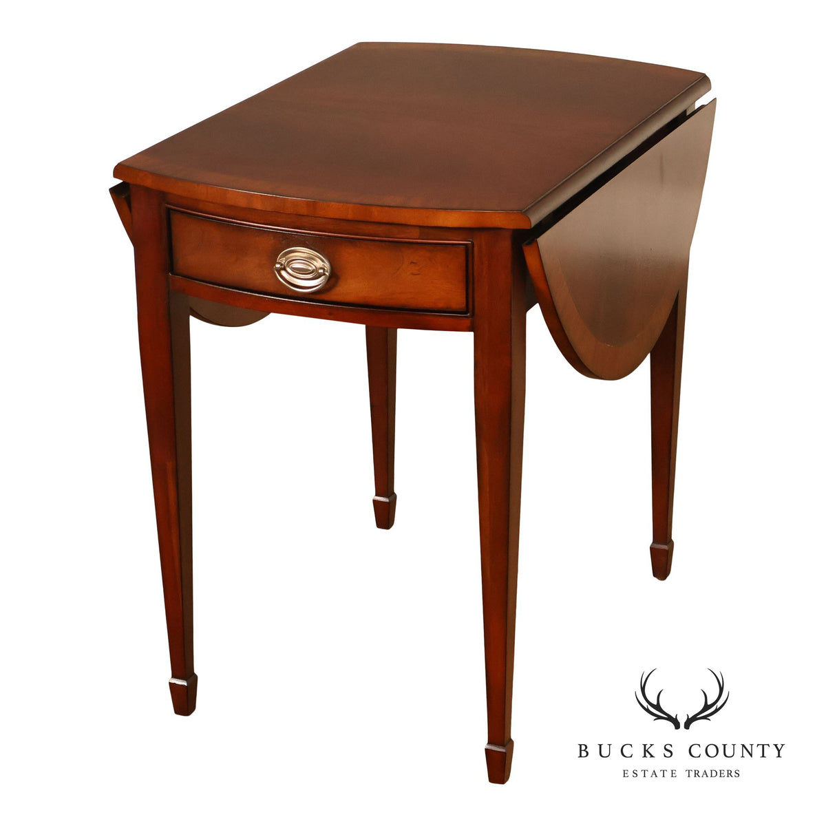 Ethan Allen Federal Style Mahogany Pembroke Table