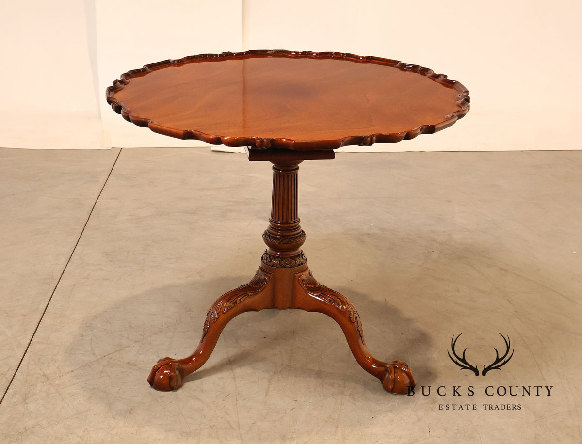 Kindel Winterthur Collection Mahogany Tilt Top Table
