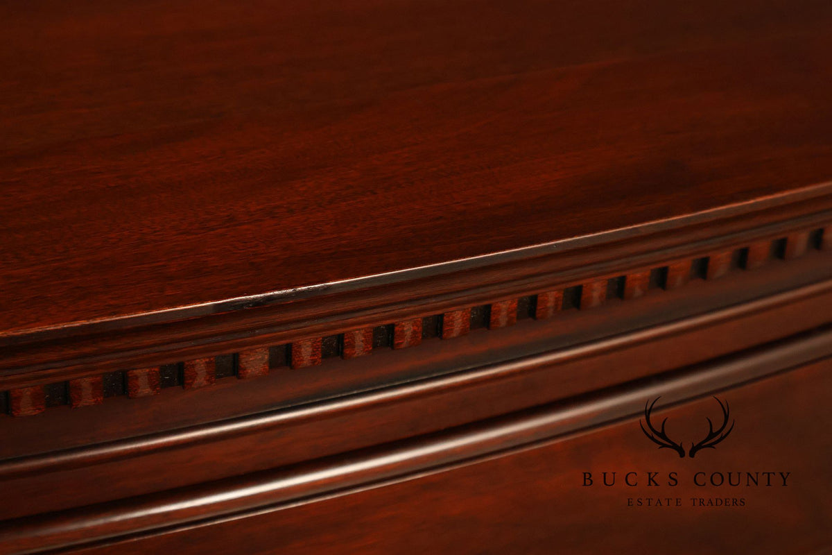 Henkel Harris Mahogany Bowfront Tall Chest