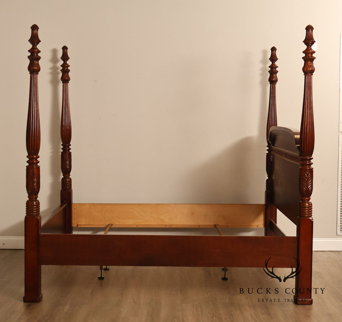 Pennsylvania House Carved Cherry King Poster Bed