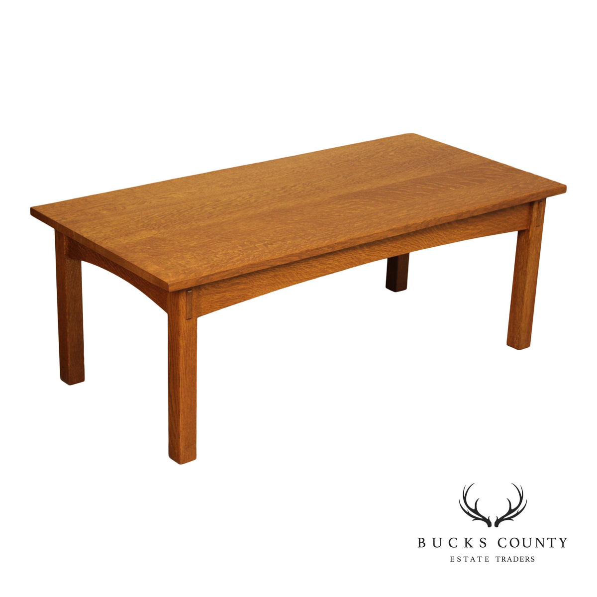 Stickley Mission Collection Oak Cocktail Table