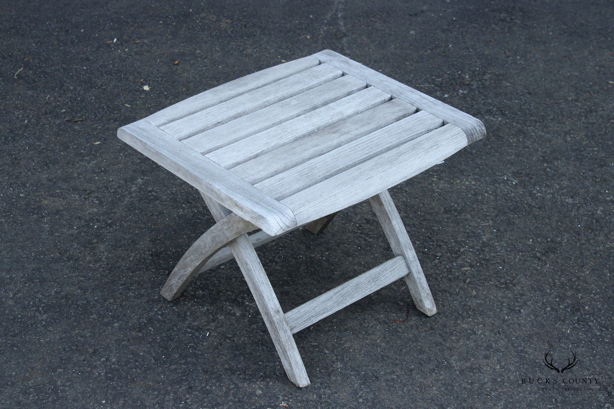 Kingsley-Bate Outdoor Patio 'St. Tropez' Teak Side Table