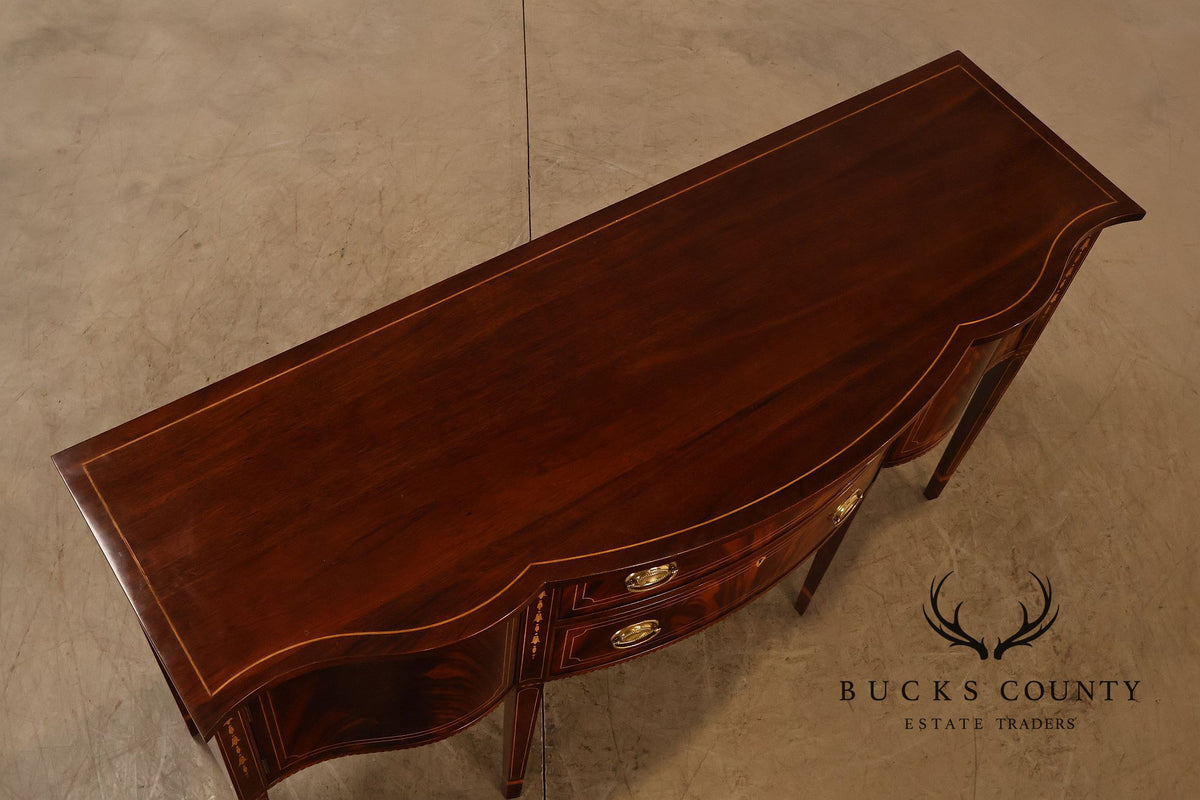 Stickley Federal Style Inlaid Mahogany Sideboard
