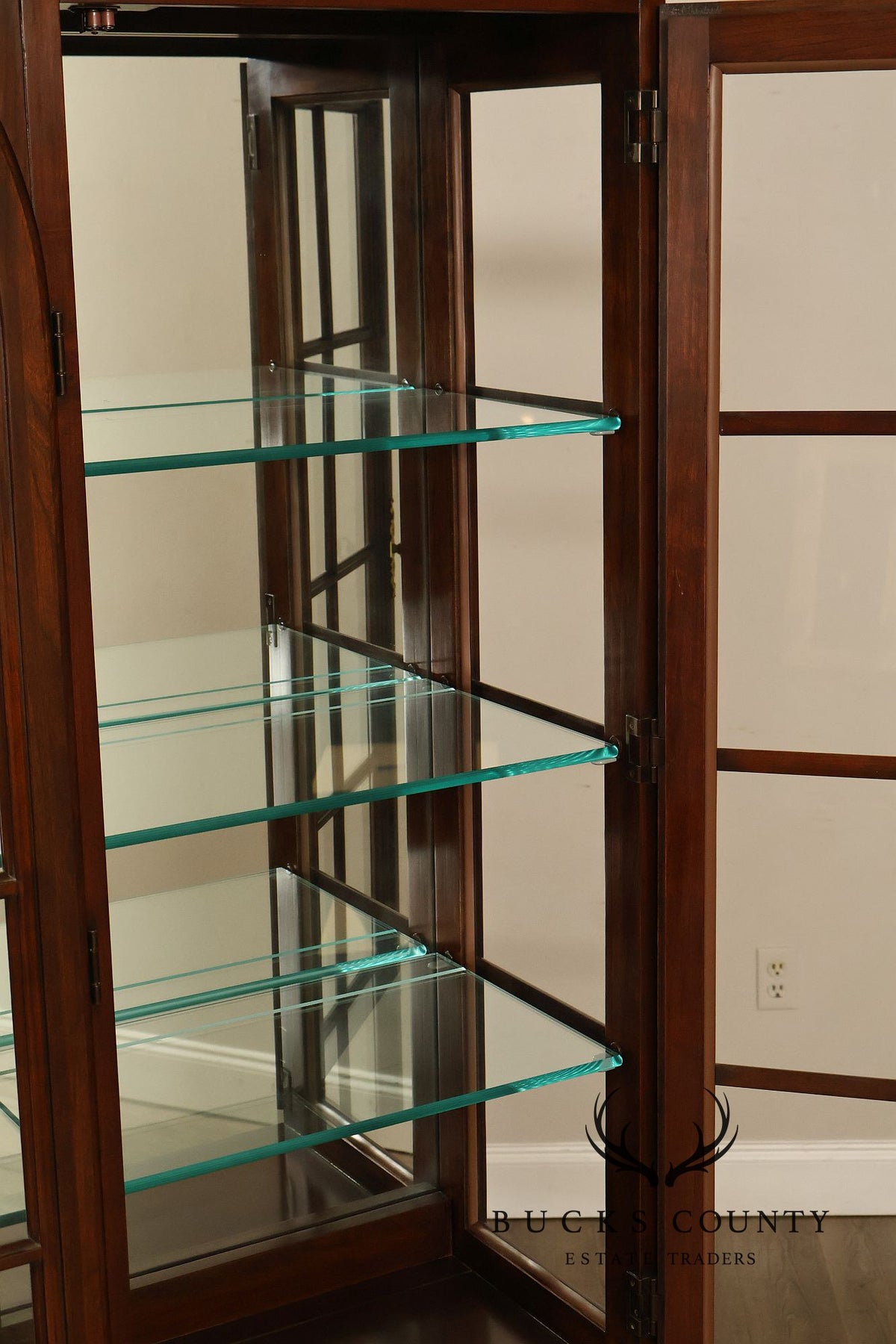 Harden Charleston Collection Cherry Breakfront China Cabinet