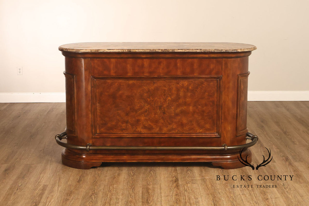 Howard Miller Wine & Spirits Collection Marble Top Bar Cabinet