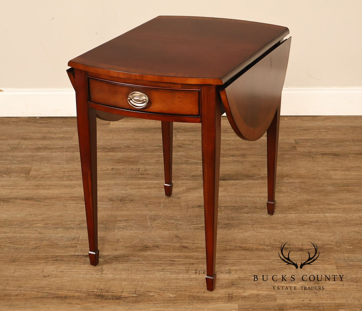 Ethan Allen Federal Style Mahogany Pembroke Table