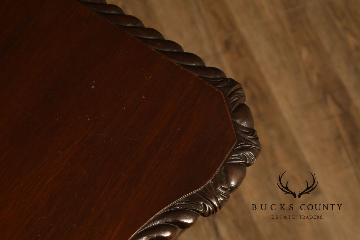 H. Feldenkreis Philadelphia Custom Mahogany Serpentine Front Dresser