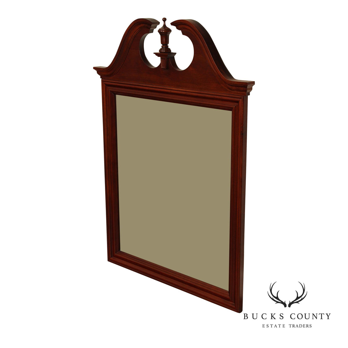 Chippendale Style Cherry Wall Mirror