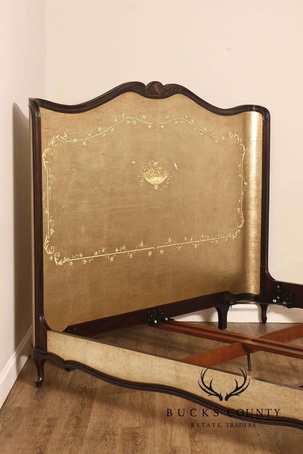 Theodore Alexander French Louis XV Style 'Marceline' King Bed