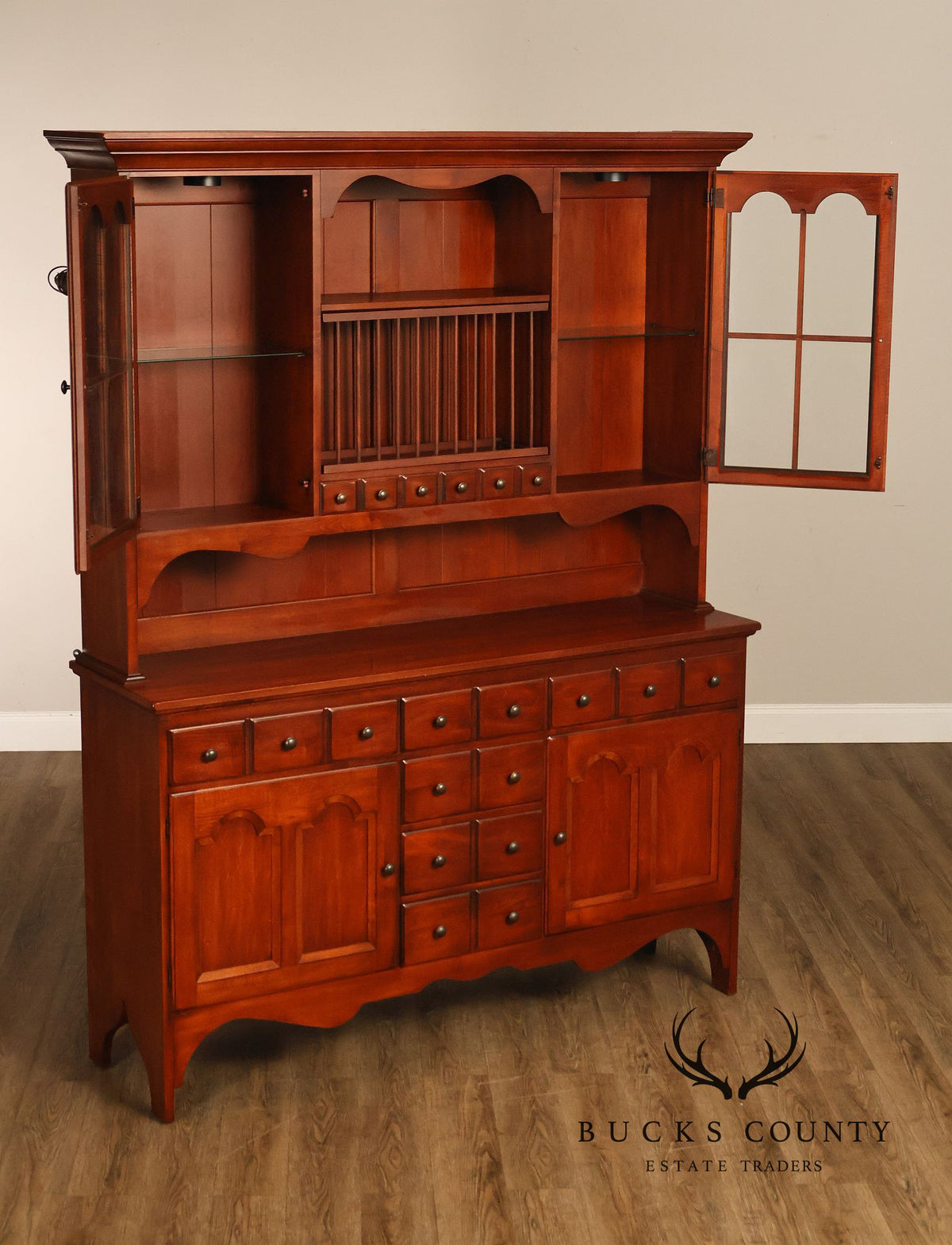 Pennsylvania House Farmhouse Cherry China Cabinet