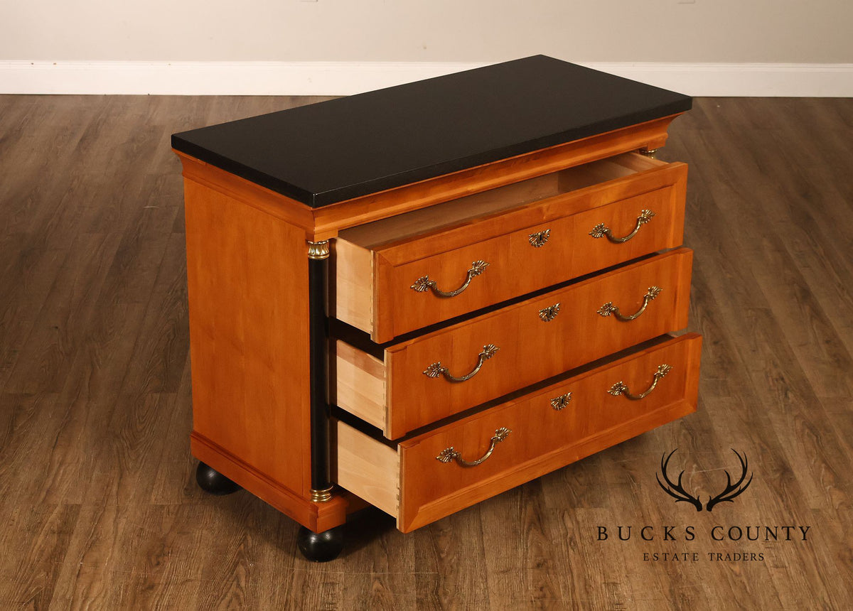 Thomasville Grand Classics Empire Style Maple Three Drawer Dresser