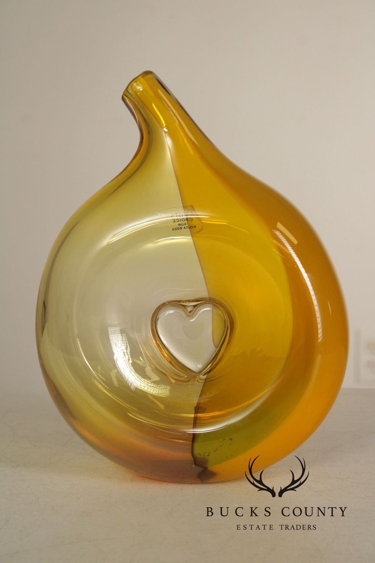 Kosta Boda 'Bali' Blown Glass Vase