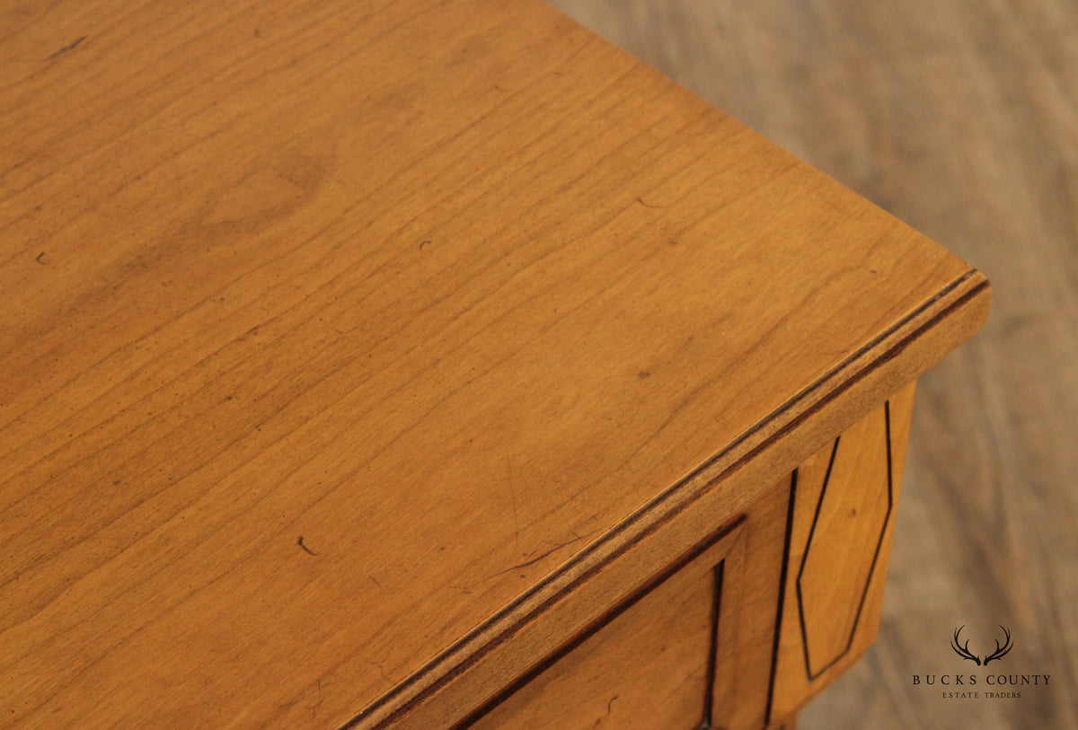 Vintage French Directoire Style Walnut Buffet Sideboard