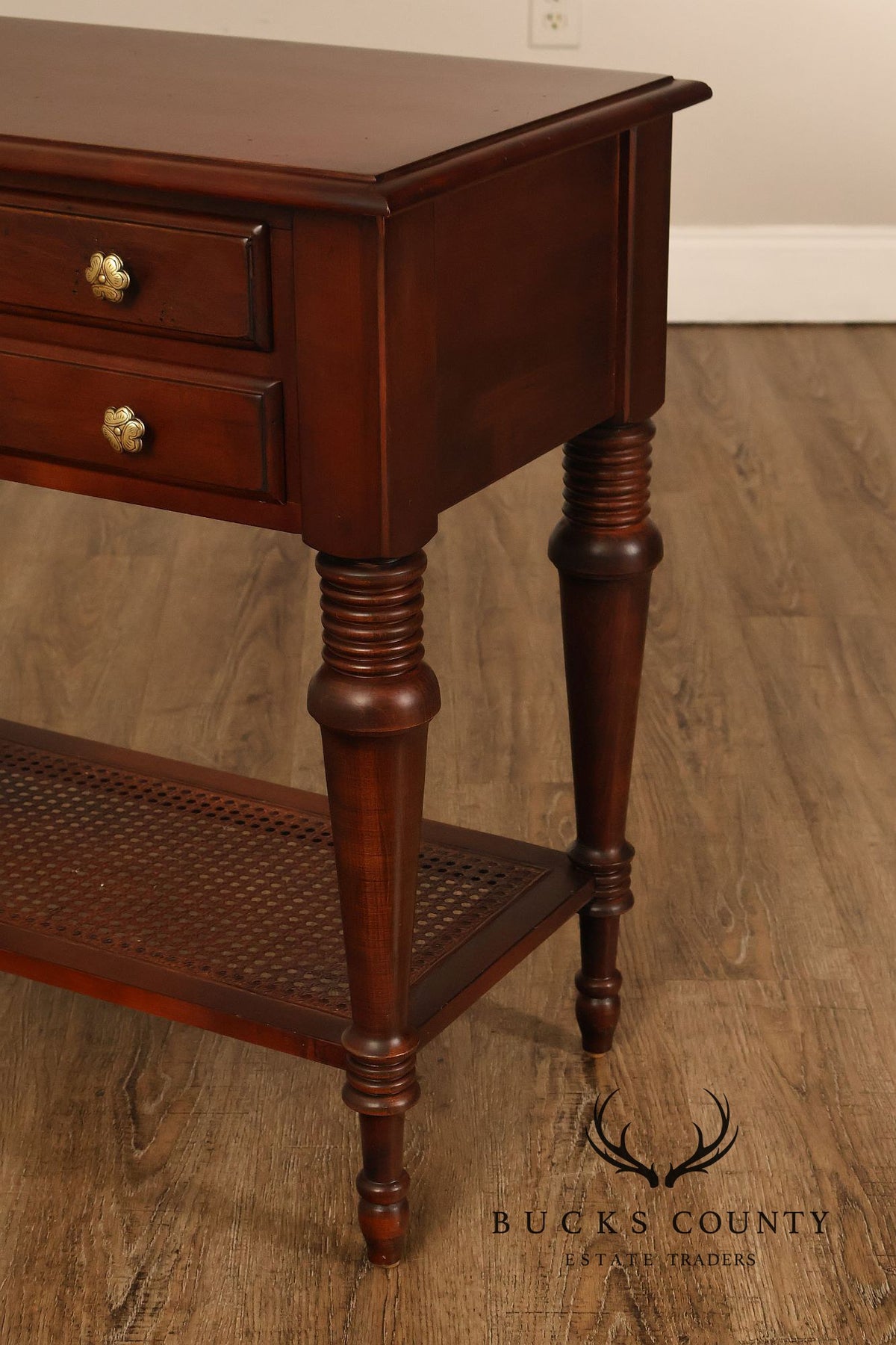 Ethan Allen British Classics "Cayman" Pair Of Nightstands