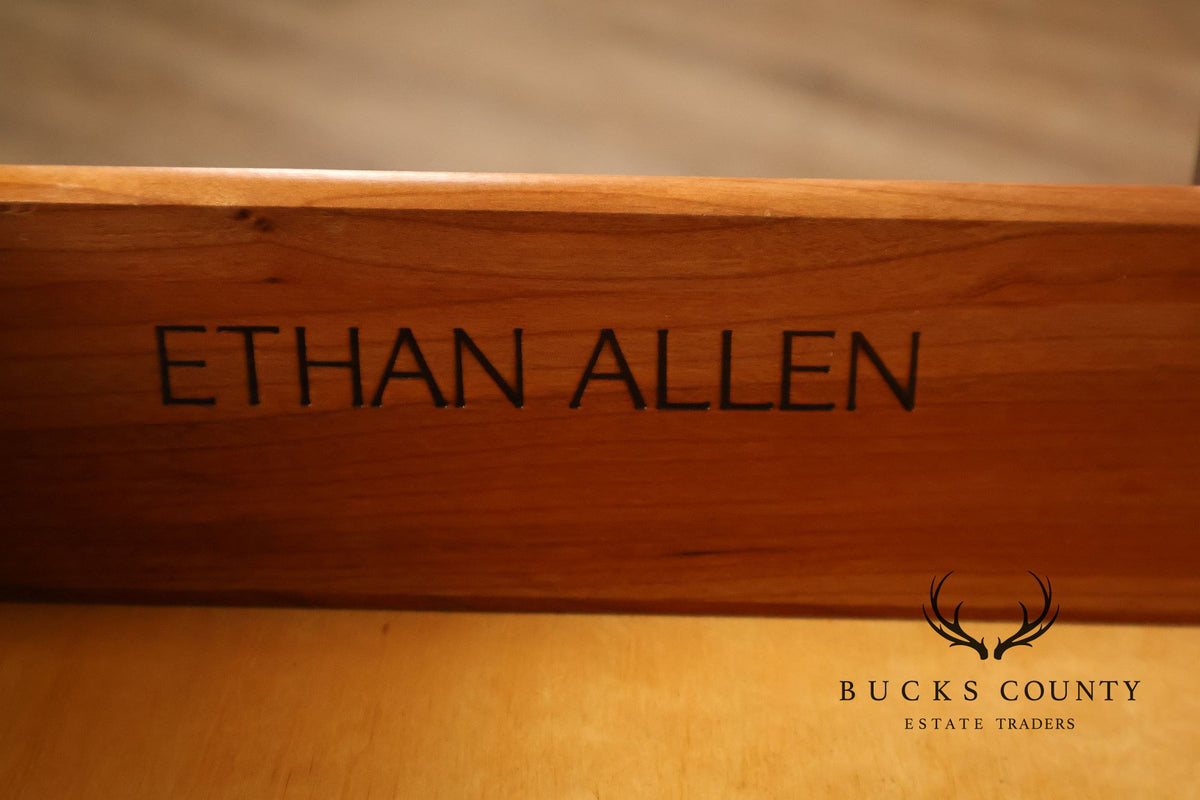 Ethan Allen Georgian Court Cherry Bedside Chest of Drawers