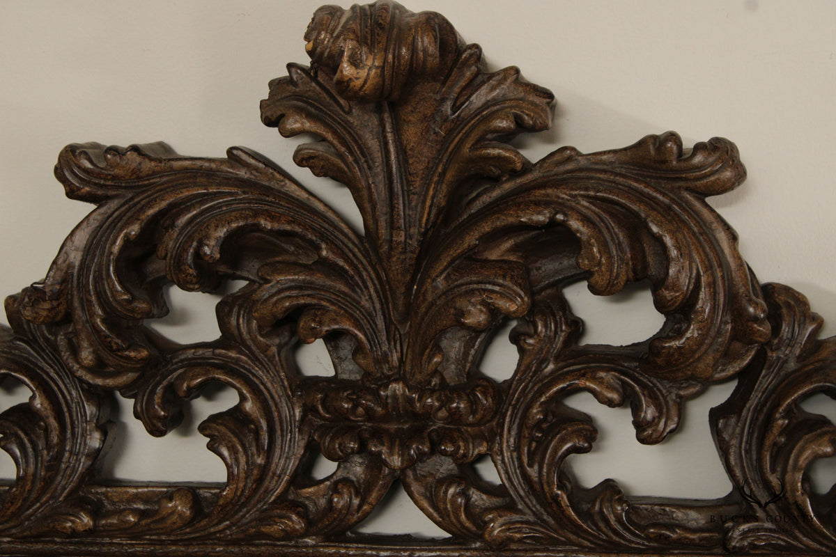 Timeless Reflections Rococo Style Carved Wall Mirror