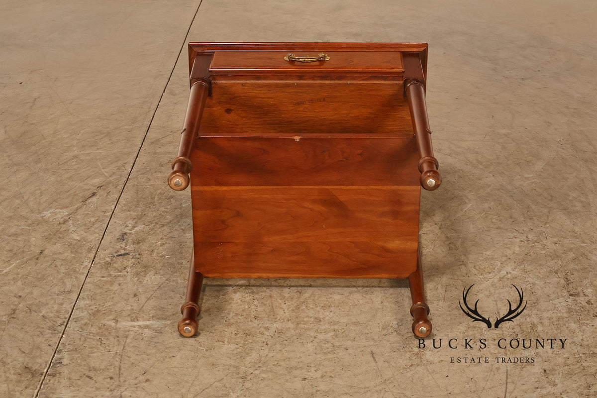Stickley Cherry Valley Pair Of One Drawer Night Stands