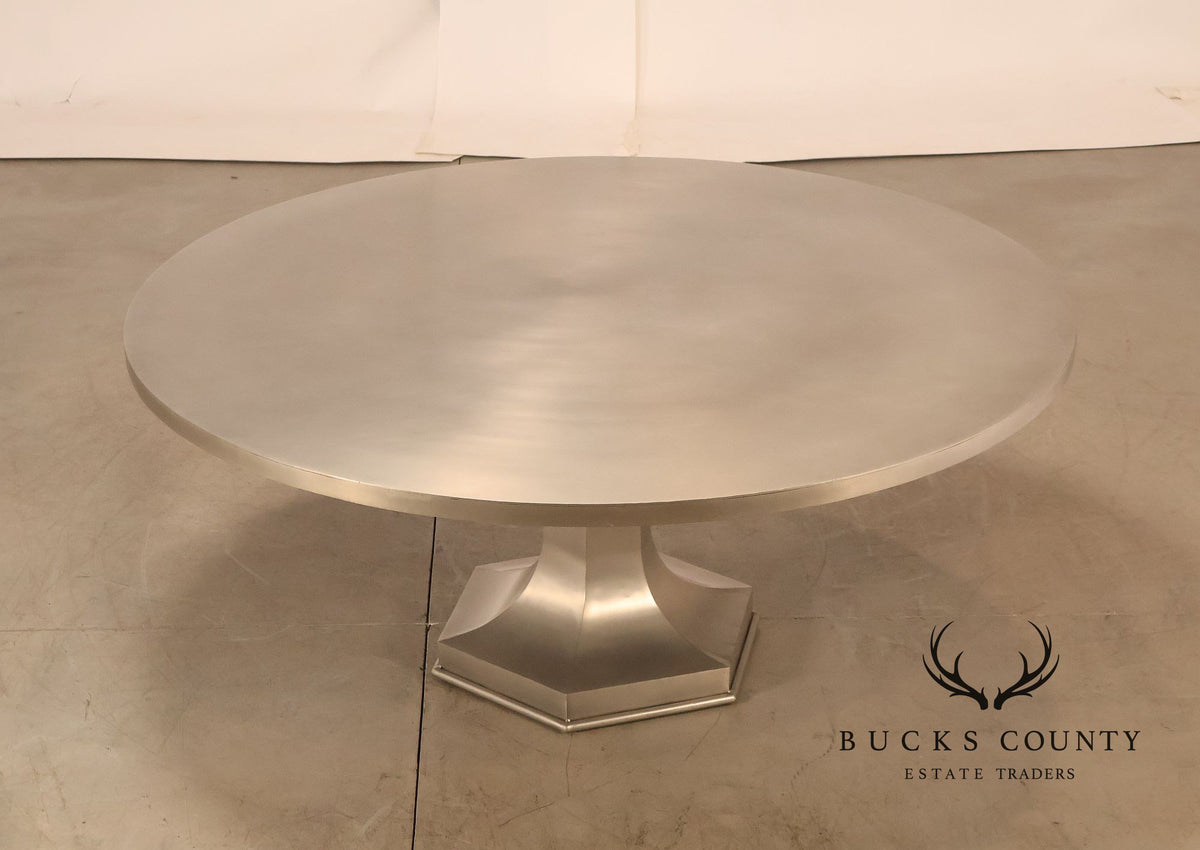 Restoration Hardware '1940s Belgian Metal' Dining Table
