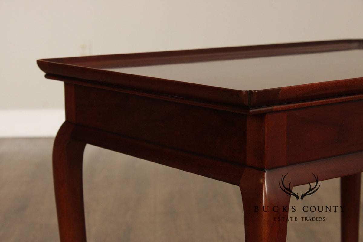 Kindel Winterthur Reproduction Mahogany Side Table