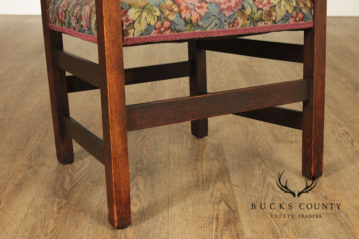Stickley Brothers Quaint Furniture Mission Oak Armchair