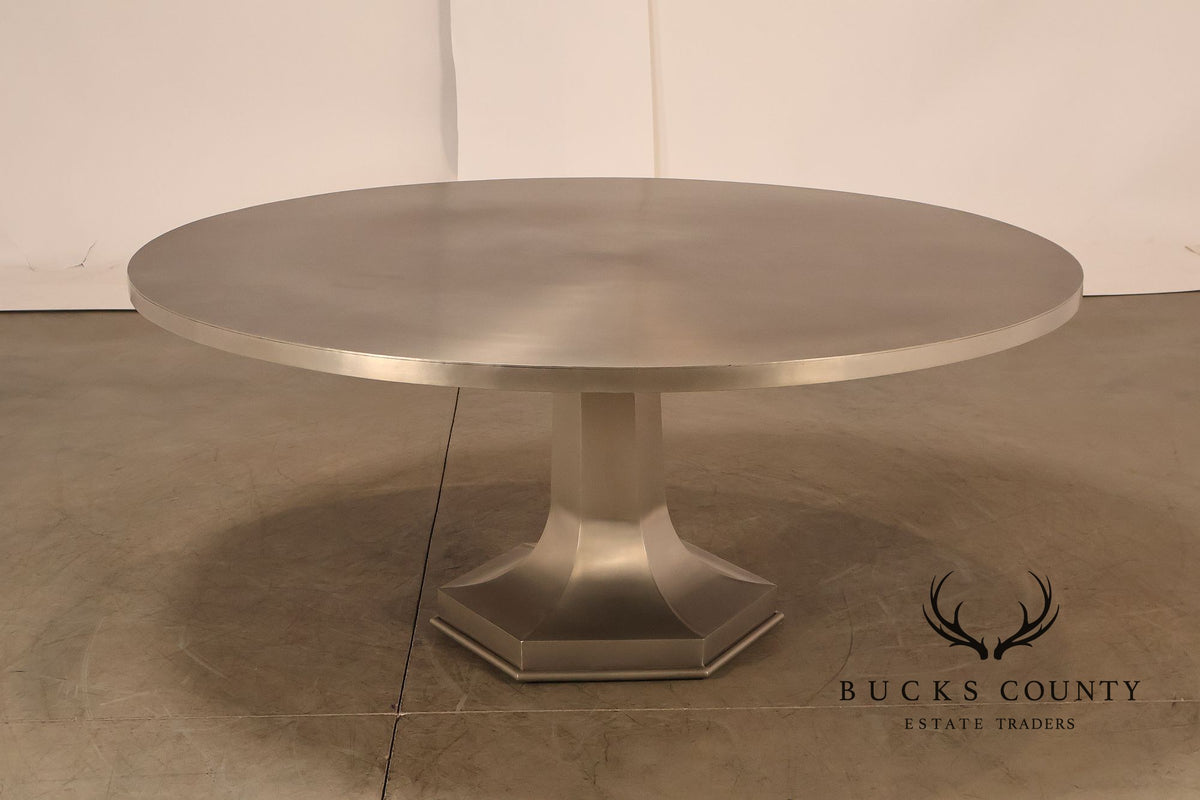 Restoration Hardware '1940s Belgian Metal' Dining Table