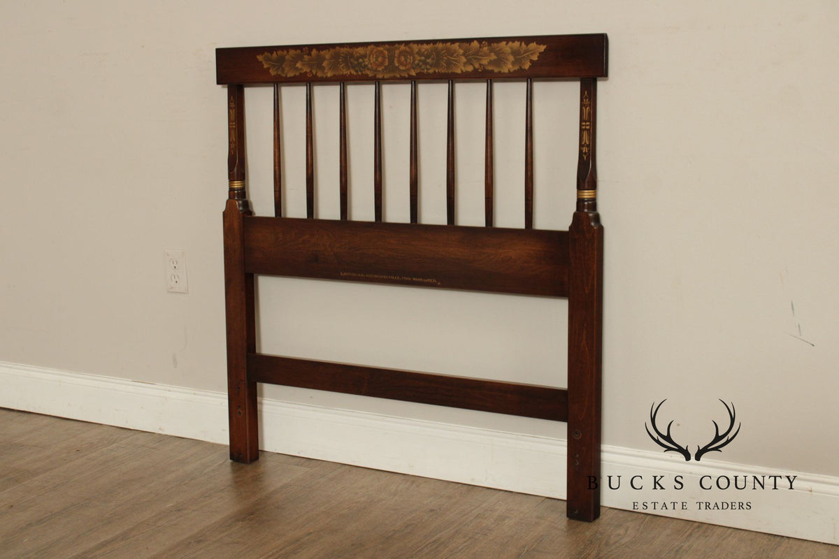 Hitchcock Early American Style Spindle Twin Headboard