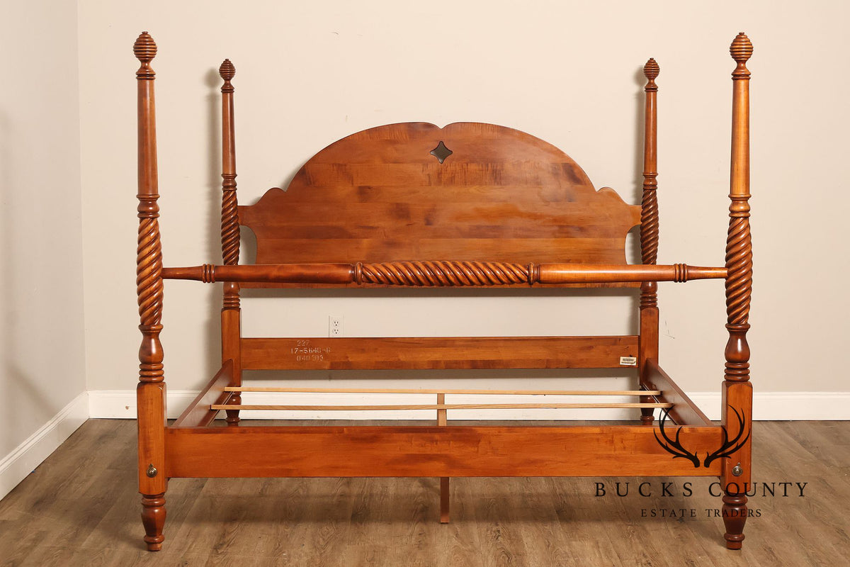 Ethan Allen Country Crossings King Size Four Poster Bedframe