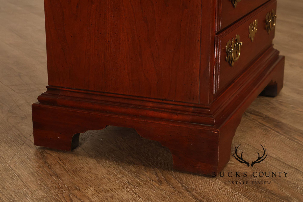 American Drew Traditional Cherry Four Drawer Bachelor's Chest