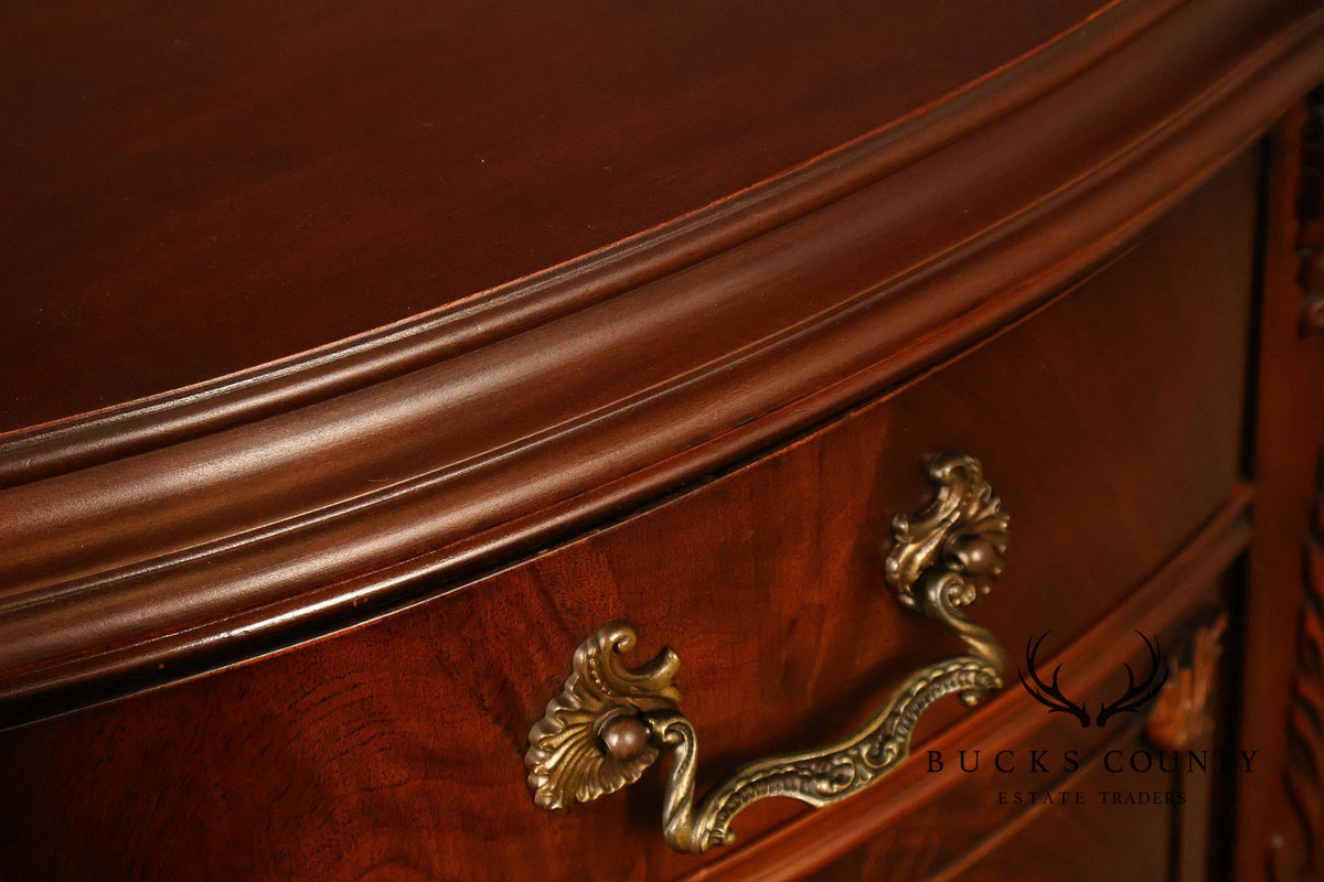 1940s Vintage Pair of Mahogany Nightstands