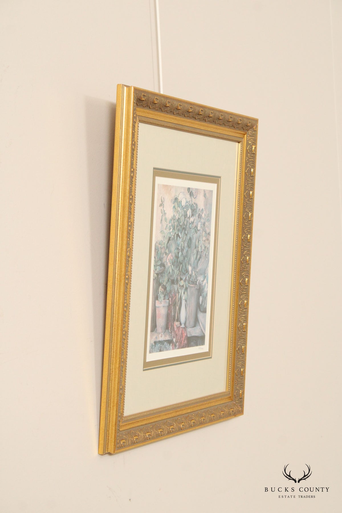 Paul Cezanne 'Potted Plants' Framed Print