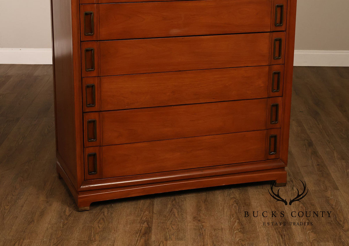 Red Lion Company Mid Century Modern Six Drawer High Chest