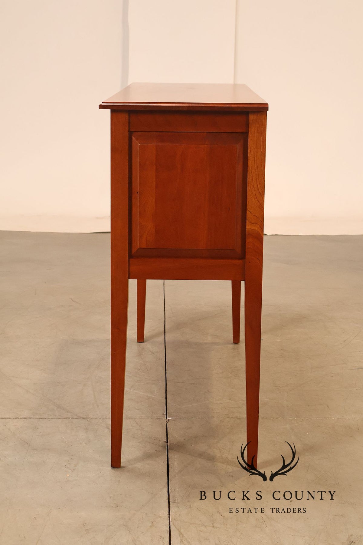 Tom Seely Hepplewhite Style Cherry Sideboard