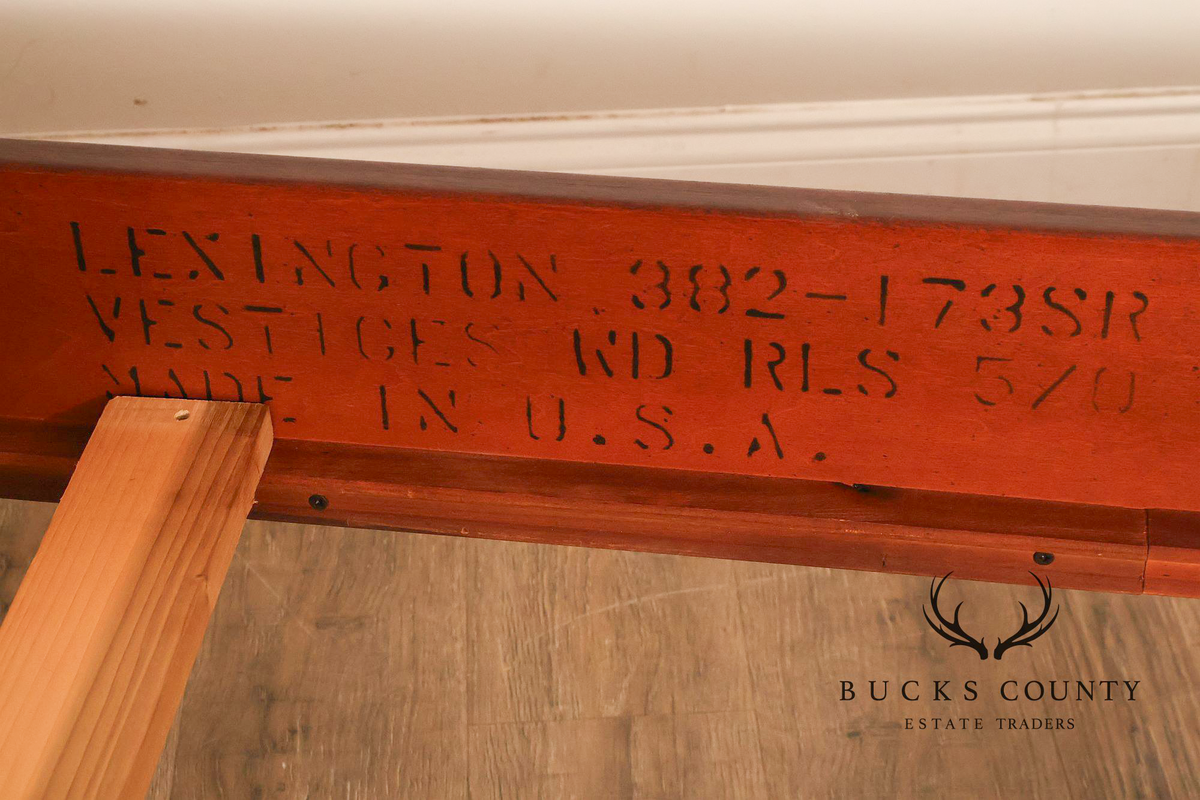 Lexington Furniture Vestiges Of The Past Queen Size Mahogany Poster Bed