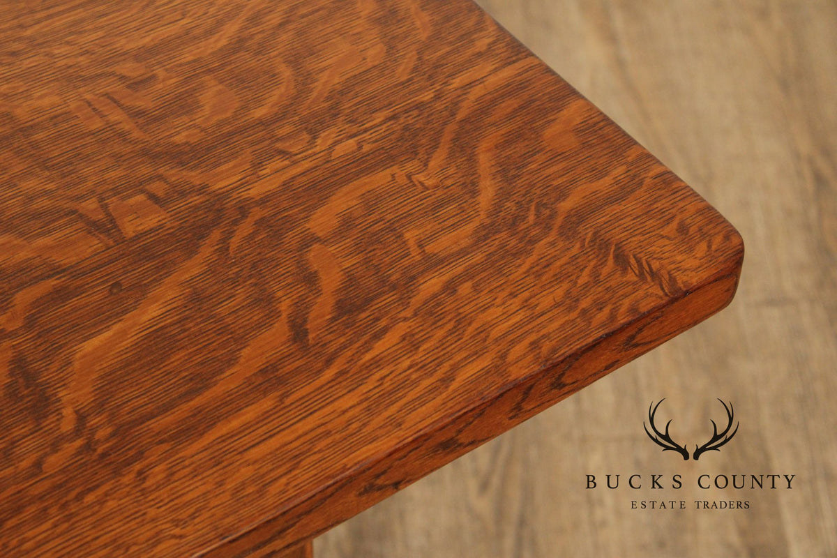 Limbert Antique Mission Oak Library Table