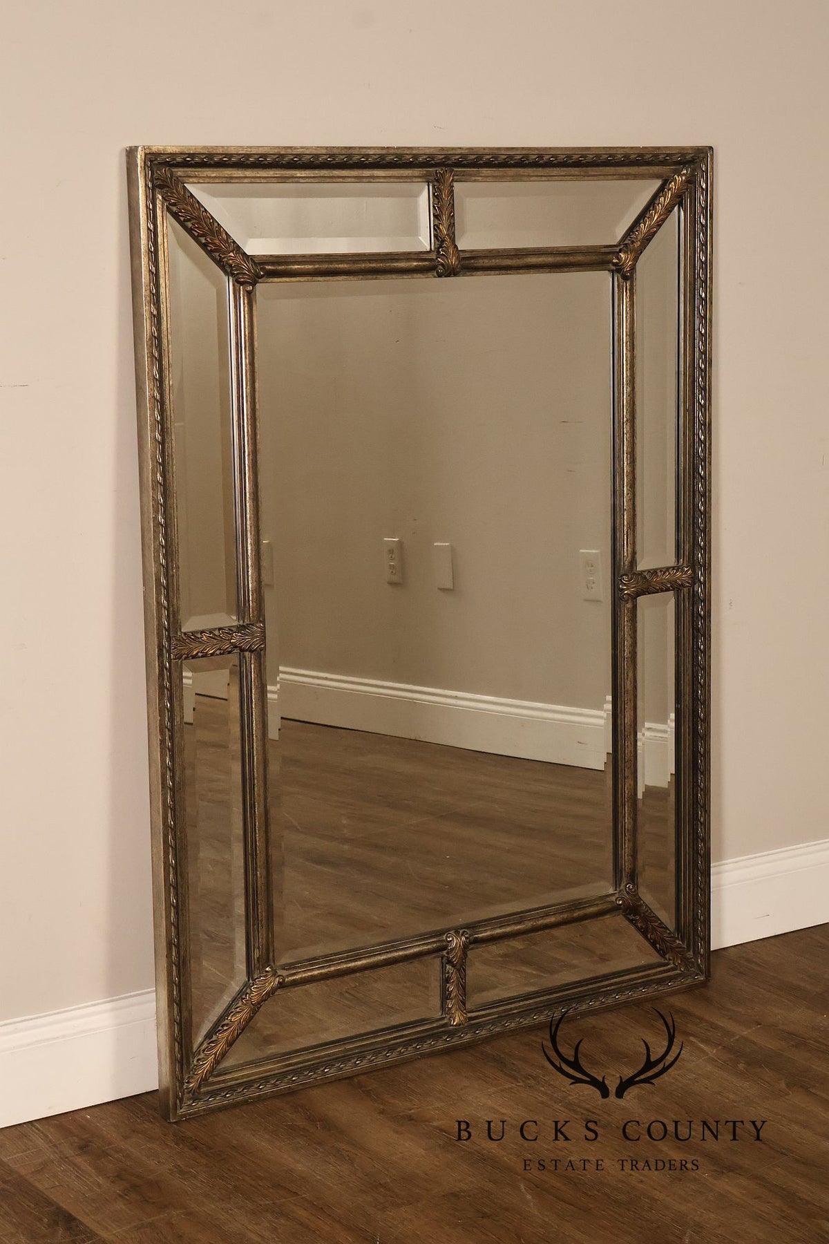 Uttermost Venetian Style Beveled Glass Wall Mirror