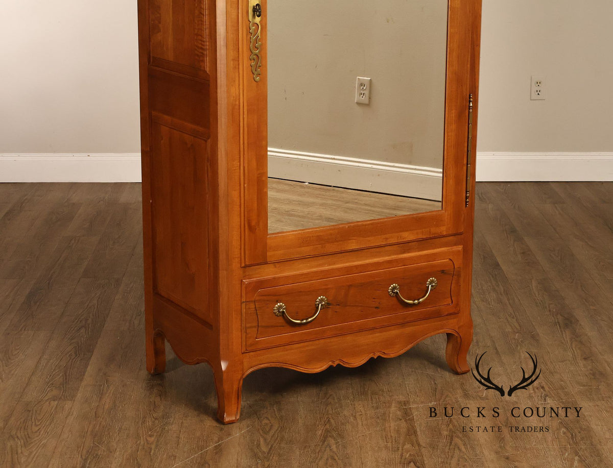 Ethan Allen 'Legacy' French Country Style Maple Armoire