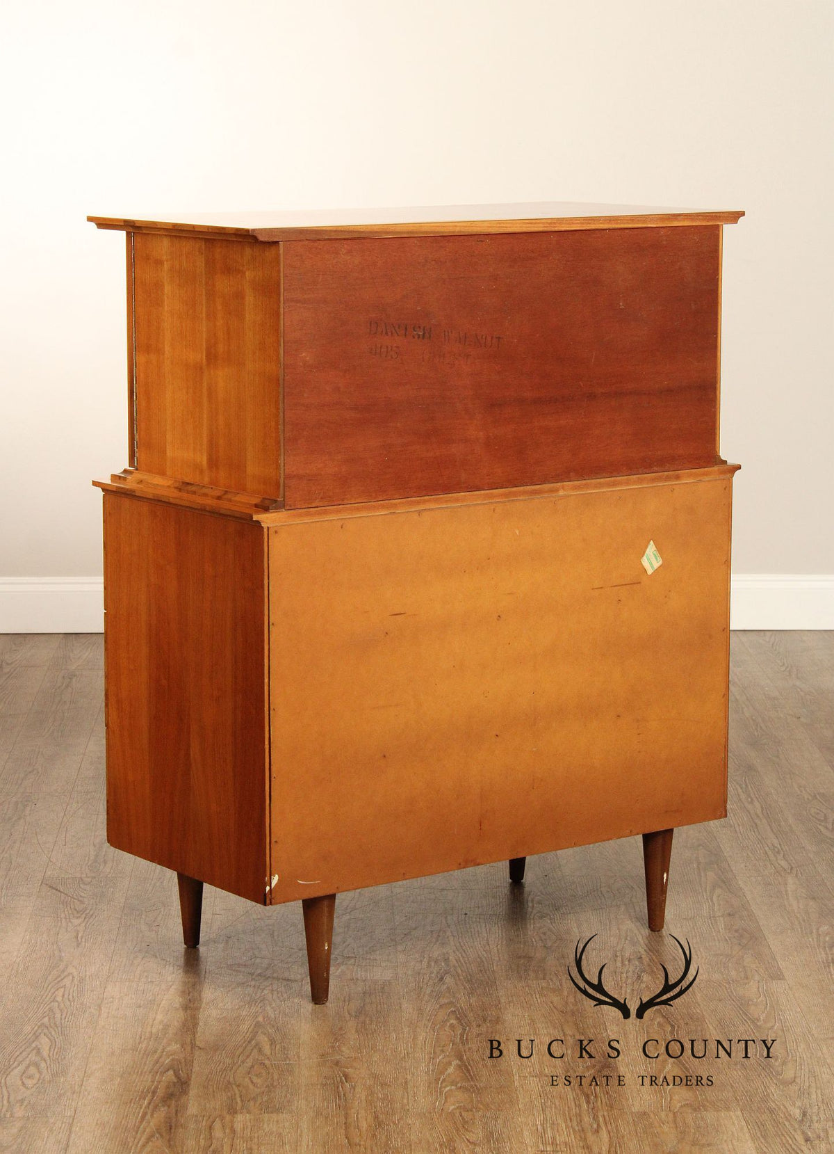 Young Manufacturing Mid Century Modern Walnut Gentleman's Chest