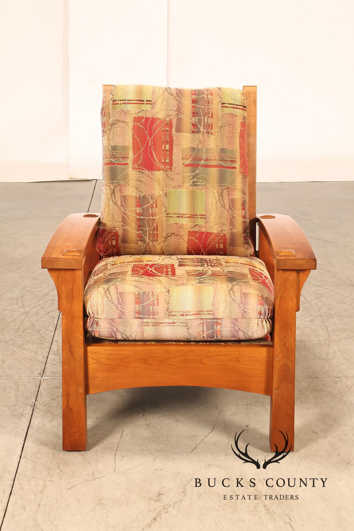 Stickley Mission Collection Cherry "Gus" Morris Chair