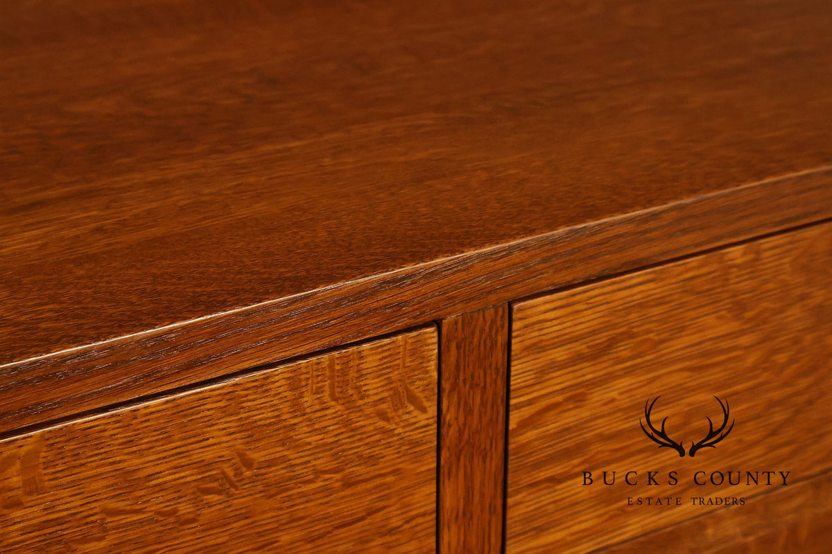Stickley Mission Collection Oak Eight-Drawer Chest